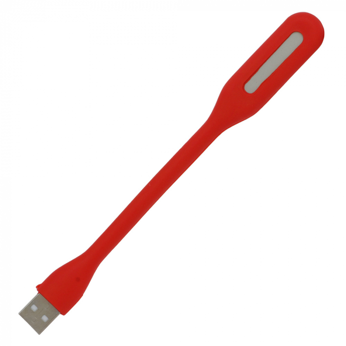 Lampa USB 6 Led-uri, silicon flexibil, negru, verde, alb, albastru si rosu [11]