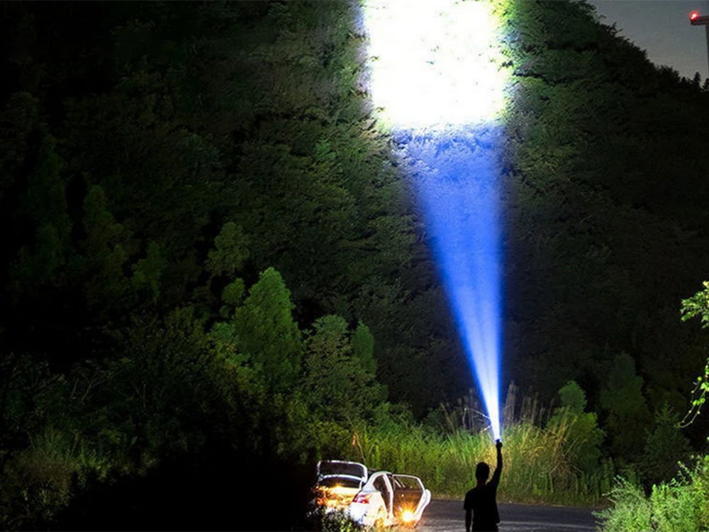 Lanternă reîncărcabilă bivouac cu LED-uri puternice pentru poliția militară, USB [11]