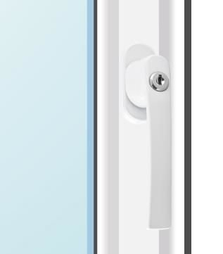 Maner fereastra termopan cu incuietoare, MT Malatec, 2 chei, model universal, inchidere securizata [5]