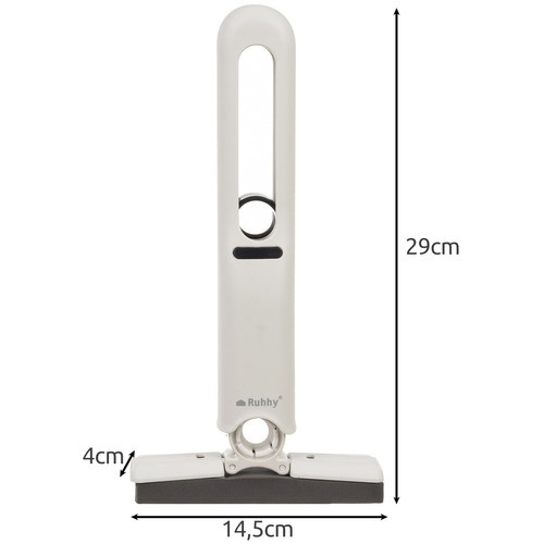 Mini mop curatenie baie, compact cu 2 accesorii [4]