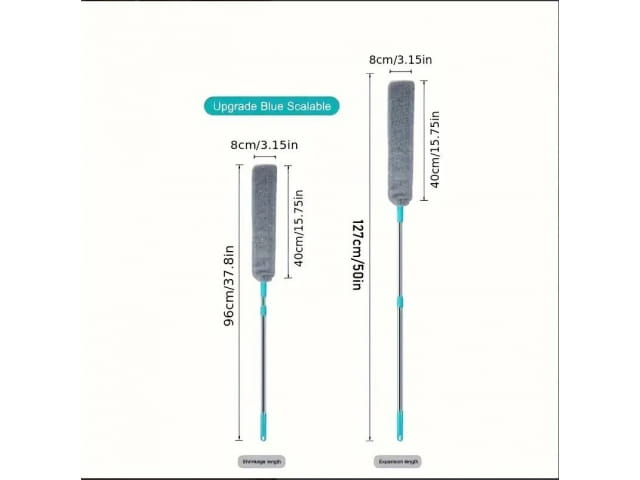 Mop subtire pentru spatii inguste, coada telescopica, 1.27 cm [4]
