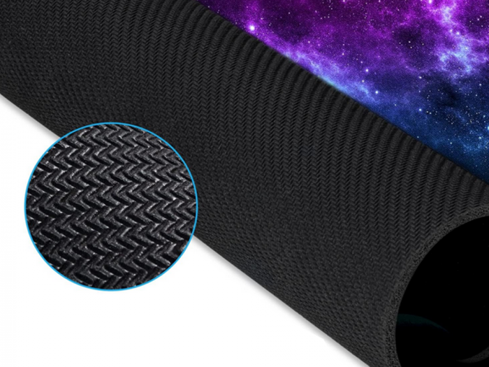 Mouse pad profesional pentru gaming cosmos stars, antiderapant, 80 x 30 cm, 90 x 40cm [3]