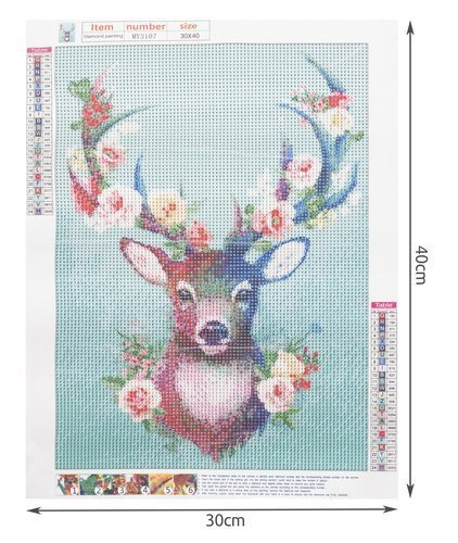 Mozaic de broderie cu diamante H16213 [3]