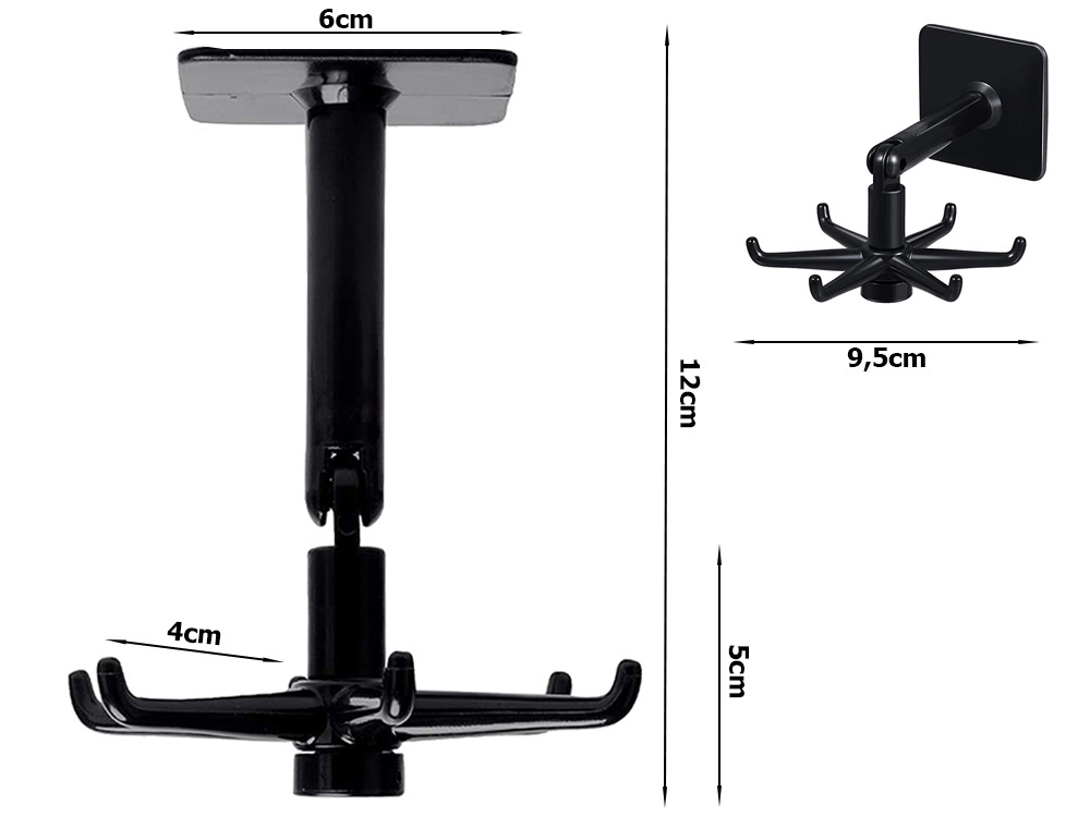 Organizator multifunctional rotativ pentru bucătărie și baie [2]