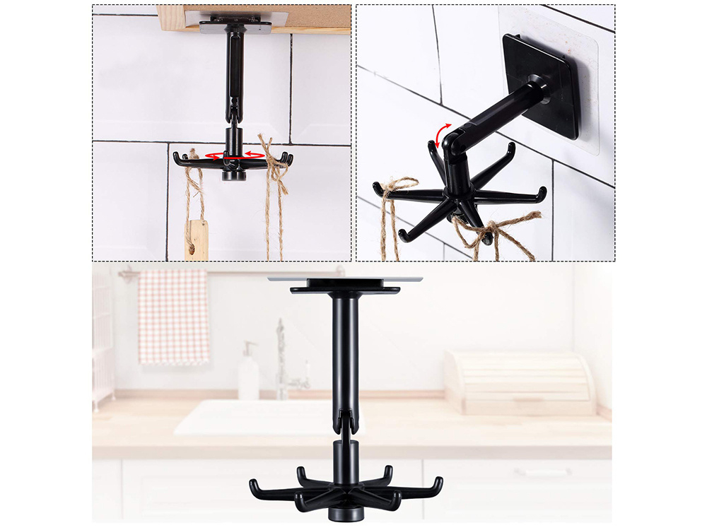 Organizator multifunctional rotativ pentru bucătărie și baie [8]