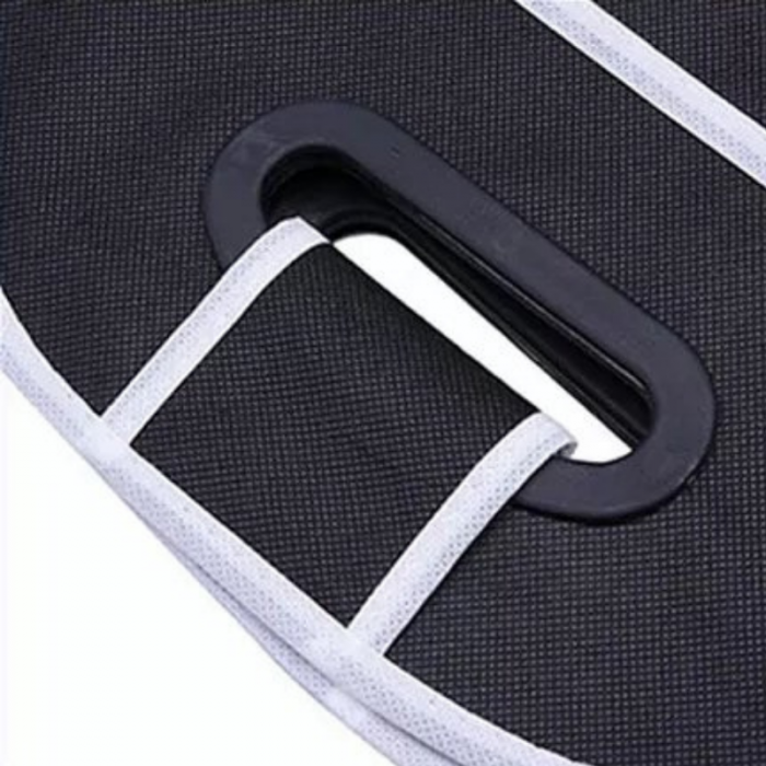 Organizator portbagaj cu manere si 3 compartimente egale, 58x32.5x32.5 cm, negru [3]