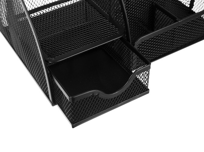 Organizer de birou - 6 compartimente - negru [6]