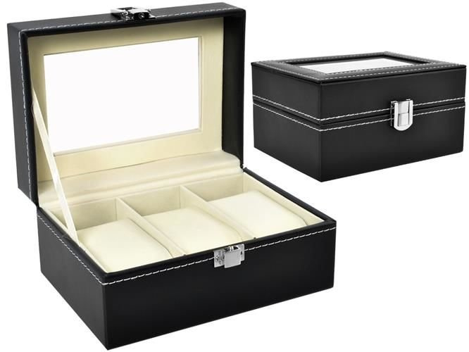 Organizer pentru ceasuri cu 3 compartimente [3]