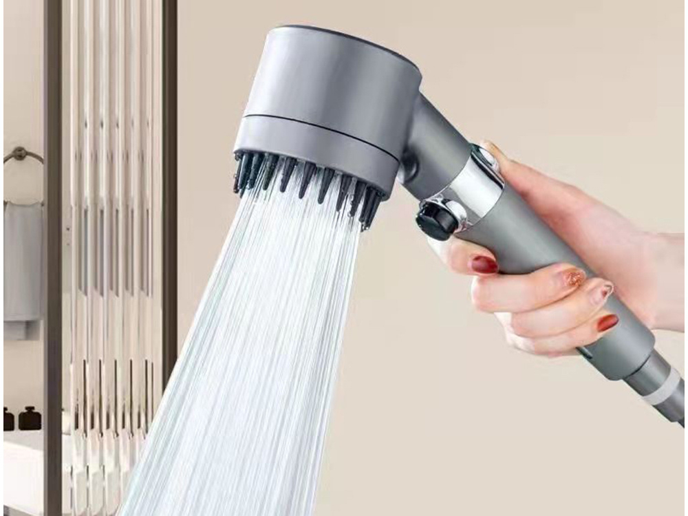Para de duș cu 3 moduri de funcționare, cu funcție de oprire,  filtrul înlocuibil, economică [8]