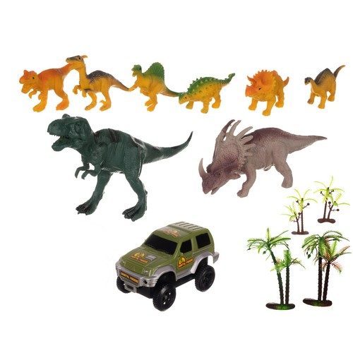 Pista de mașini de dinozaur 240 de piese [9]