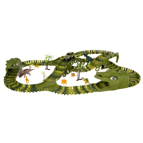 Pista de mașini de dinozaur 240 de piese [2]