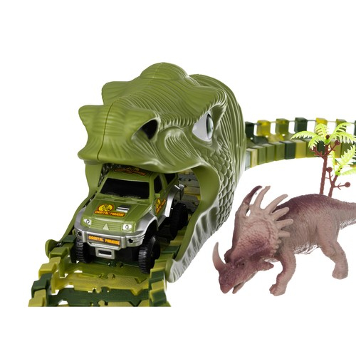 Pista de mașini de dinozaur 240 de piese [6]