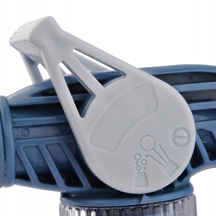 Pistol multifunctional cu recipient detergent pentru spalarea masinii, 8 tipuri de jet, 41 x 5.3 x 14.5 cm, Albastru [10]