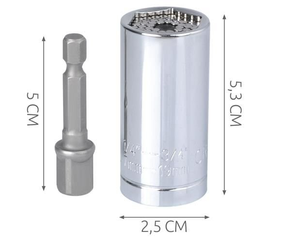 Cheie universală - cheie cu crichet 7-19mm [3]