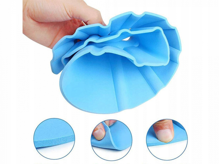 Protectie cap pentru baie, Albastru [7]