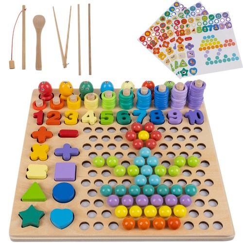 Puzzle din lemn - mărgele DU17252 [12]
