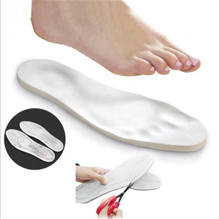 Set 2 branturi pentru pantofi spuma super soft Comfort Foot, alb, marime universala [5]