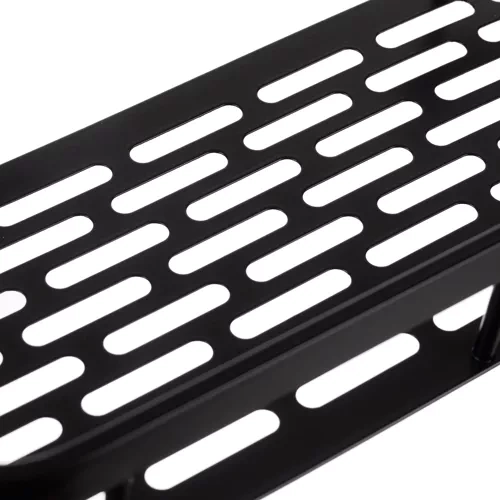 Set 2 rafturi  baie, aluminium negru [10]