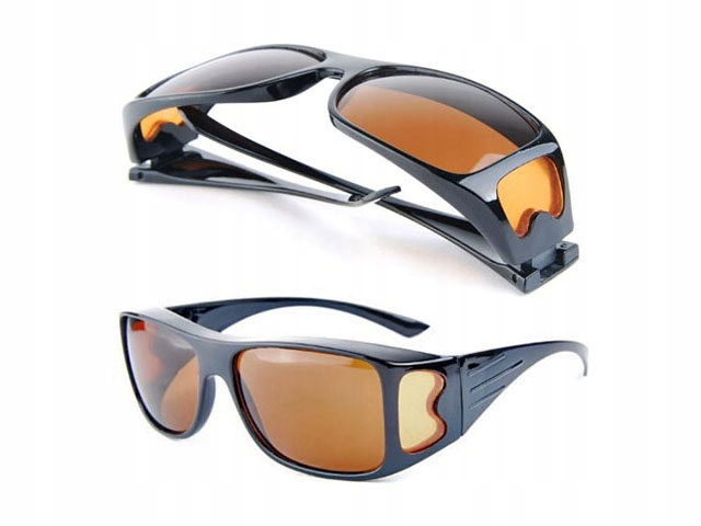 Set 2 perechi Ochelari de Soare pentru Condus Zi/Noapte, Unisex [7]