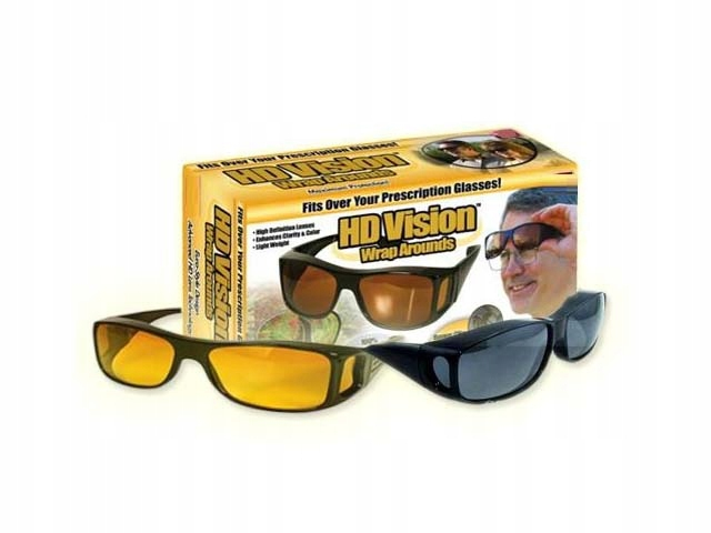 Set 2 perechi Ochelari de Soare pentru Condus Zi/Noapte, Unisex [6]