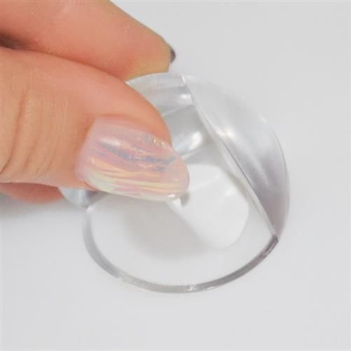 Set 4 protectii colturi, 3.5cm, Silicon, Transparent [5]