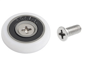 Set 4 roti 25mm, rezerva, pentru cabina de dus [3]