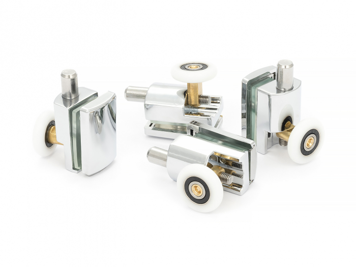 Set 8 role cabina de dus SET METAL 23mm ori 25mm [3]