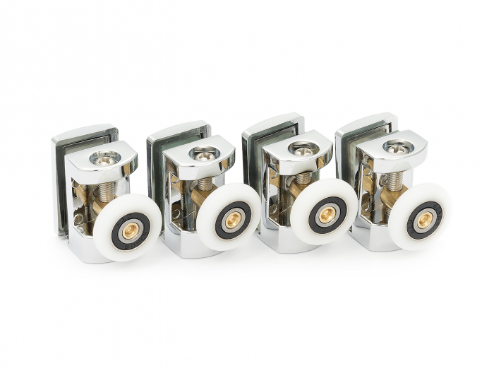 Set 8 role cabina de dus SET METAL 23mm ori 25mm [2]