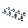 Set 8 Role duble inferioare si superioare pentru cabina de dus 24 piese [4]