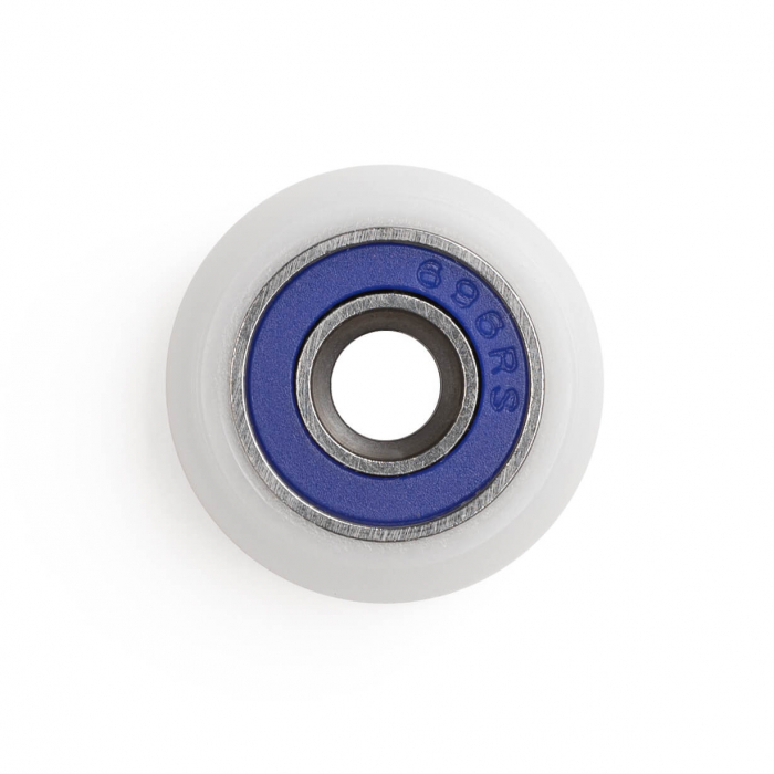 Set 8 role pentru cabina de dus, 23 mm, Rulment, Plastic, Alb [4]