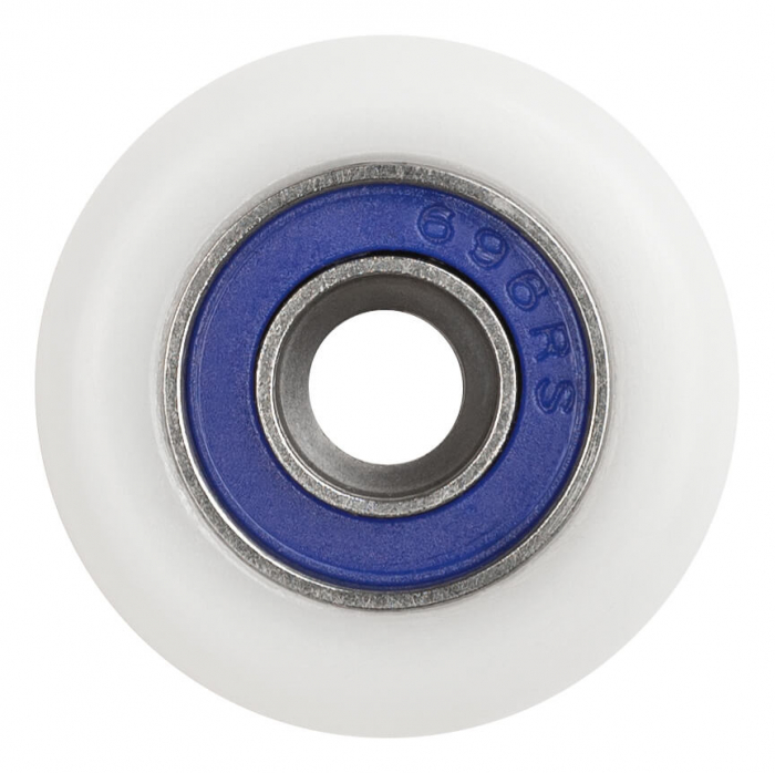 Set 8 role pentru cabina de dus, 23 mm, Rulment, Plastic, Alb [2]