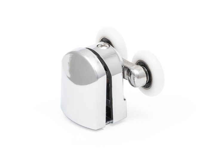 Set 8 role pentru cabină de duș, duble, cromate [9]