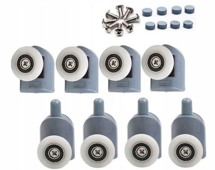 Set 8 role simple pentru cabina de dus, calitate premium [3]