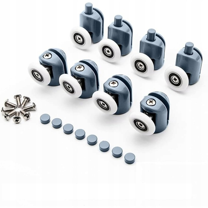 Set 8 role simple pentru cabina de dus, calitate premium [1]