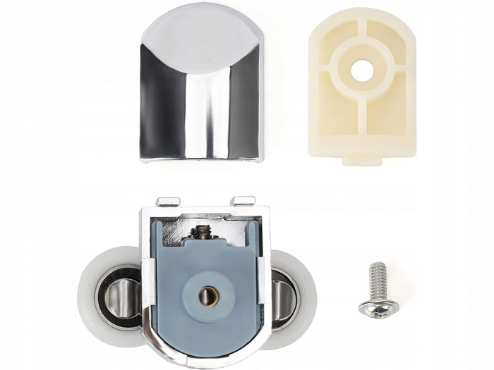 Set 8 role universale duble cromate pentru cabina de dus [4]
