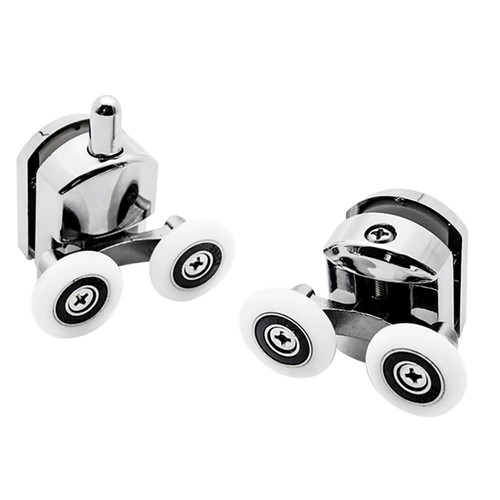 Set 8 role universale duble cromate pentru cabina de dus [6]