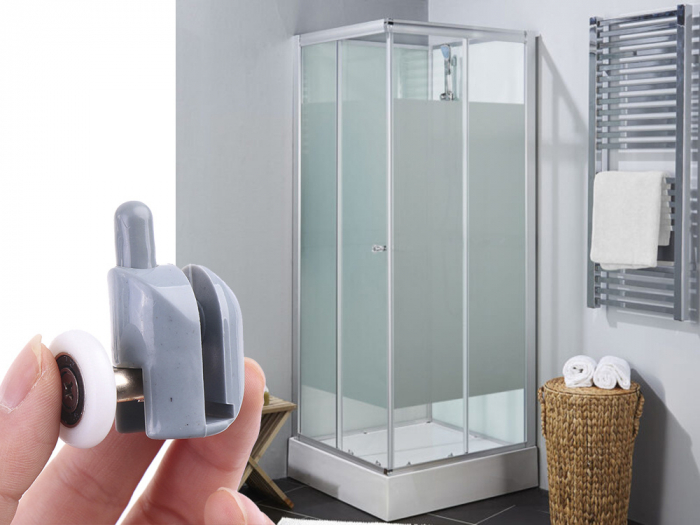 Set 8 role universale duble superioare si inferioare pentru cabina de dus [8]