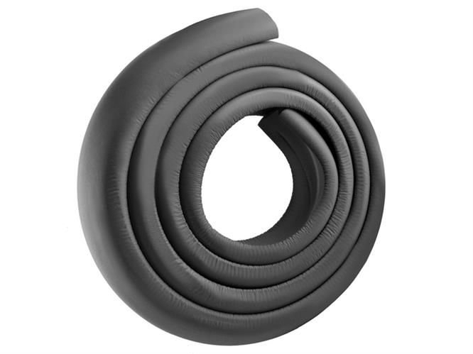 Banda spuma,protectie colturi mobila + banda autoadeziva, Spuma, 2 m, Alb, Negru [6]