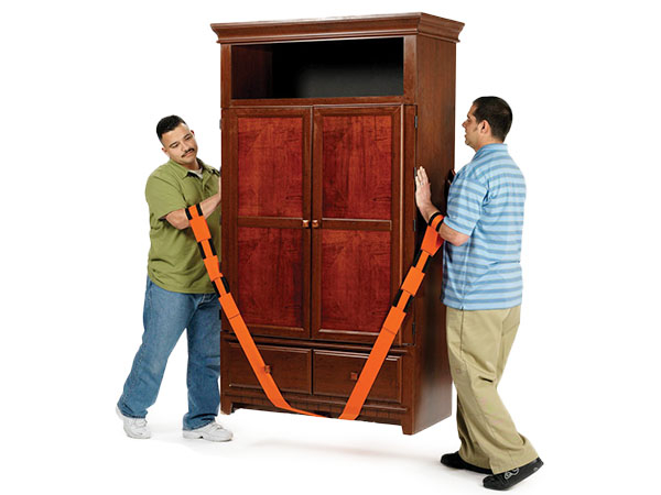 Set curele pentru ridicat si transportat mobilier, cu lungime reglabila, rezistenta 1000kg, 2buc [4]