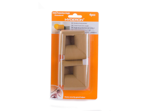 Set de 4 bucati protectii pentru colturi, masa, forma L, camera copilului, culori diferite [5]