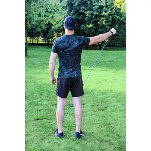 Set de benzi de exerciții + accesorii [10]