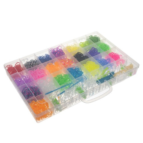 Set de brățări DIY cu benzi de cauciuc – Kit creativ XXL [3]