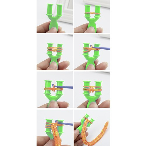 Set de brățări DIY cu benzi de cauciuc – Kit creativ XXL [8]