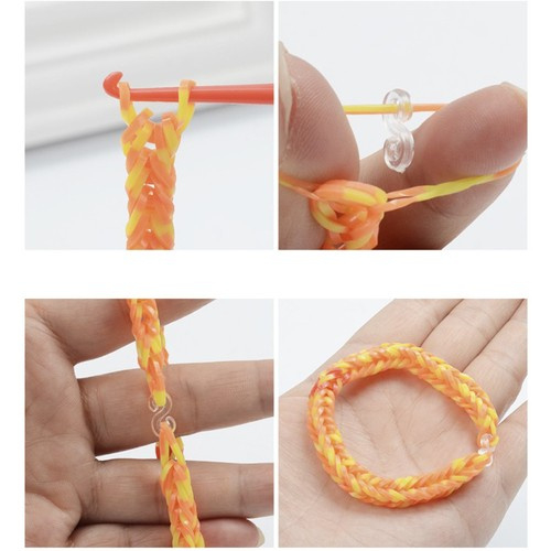 Set de brățări DIY cu benzi de cauciuc – Kit creativ XXL [10]