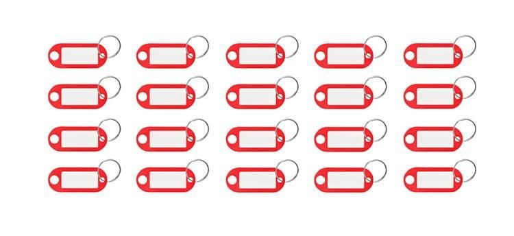 Set de brelocuri/identificatori de chei 100 buc [9]