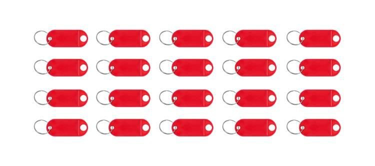 Set de brelocuri/identificatori de chei 100 buc [14]