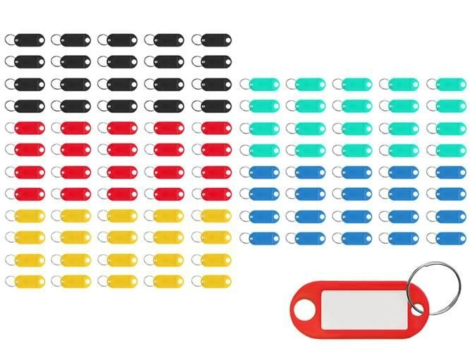Set de brelocuri/identificatori de chei 100 buc [1]