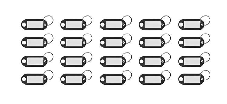 Set de brelocuri/identificatori de chei 100 buc [8]