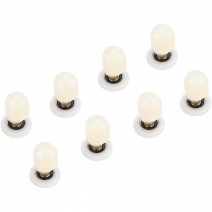 Set de role excentrice pentru cabina de dus 25 mm, alama, otel, plastic, ABS [3]
