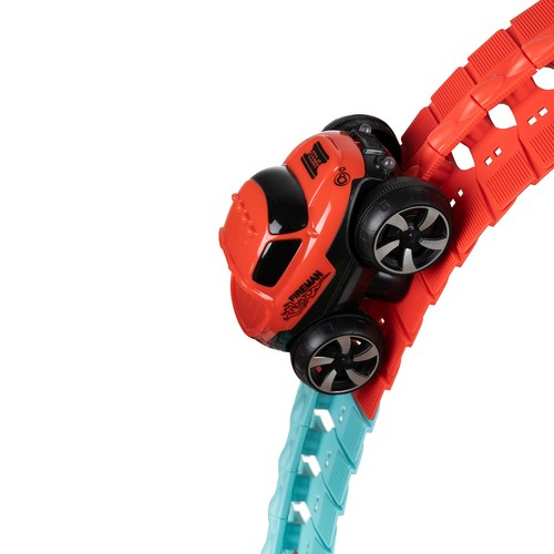 Set pista curse si masinute, Plastic, 3+ani, Multicolor [11]